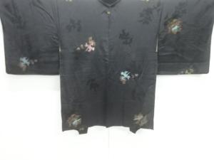 抽象模様織出し一ツ紋絵羽織